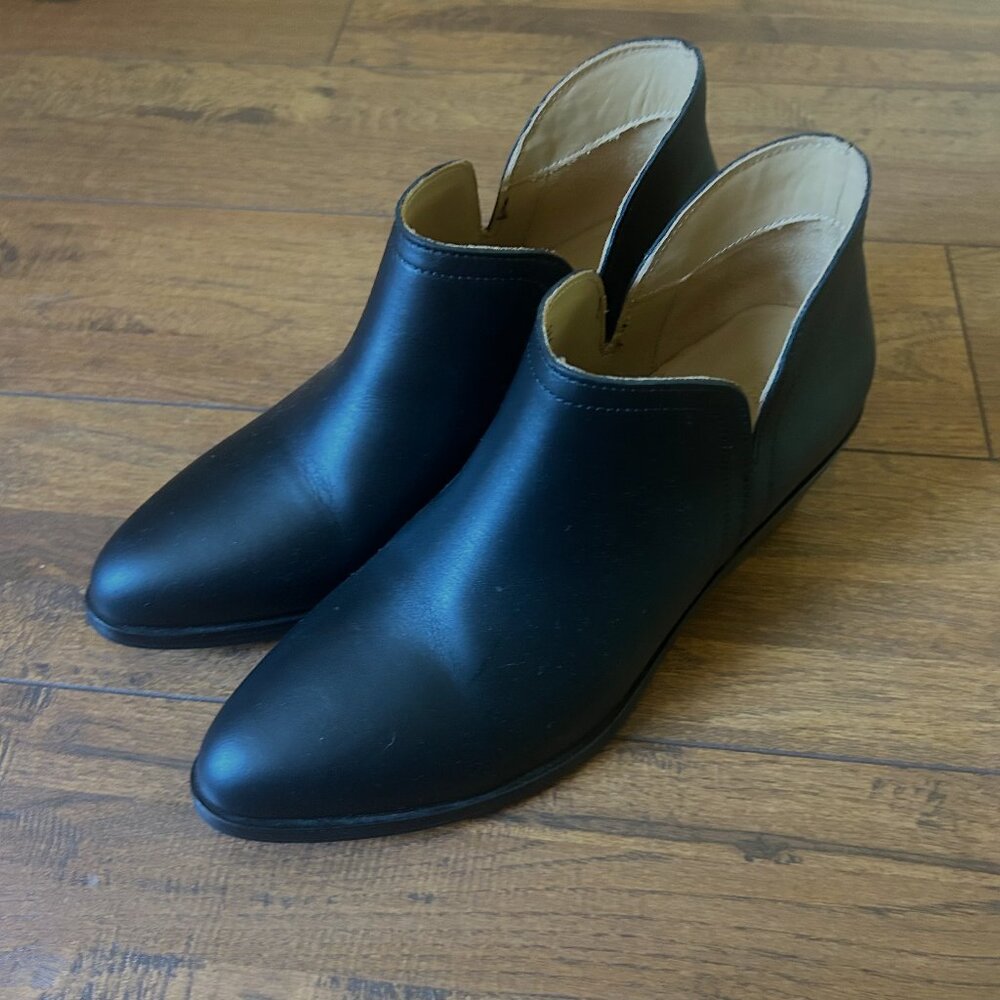 Nisolo Mia Everyday Ankle Bootie Black Women's Size 8